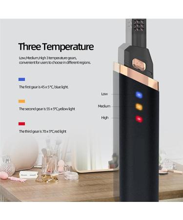 dijiusidy Heated Eye Lash Curler Portable Quick Heating Rechargeable Eyelashes Roller Tool Long-lasting Beauty Instrument - Buy Online on GoSupps.com