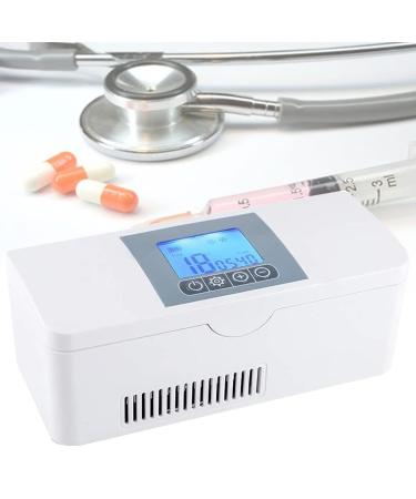 DDHVVOH Insulin Cooler Box Portable Charger Insulin Drug Reefer Refrigerator Long Working 8 Hours Keeping Cooler 2-8 C Suitable for Travel Home Commute Business Trip