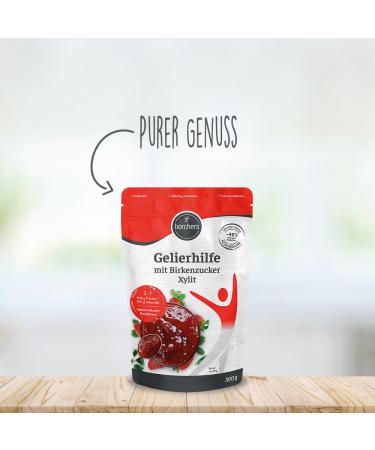 Buy 8 x Borchers Gelling Agent with Birch Sugar Xylitol - Ideal for Fruit Spreads | Alternative to Gelling Sugar | 300g Pack - Buy Online on GoSupps.com