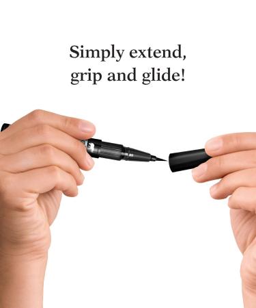 Kokie Retractable Liquid Eyeliner | Pointed Felt Tip | Waterproof, Smudge-Free & Long-Lasting | Vegan & Cruelty-Free - Buy Online on GoSupps.com