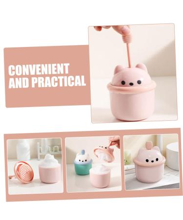 FRCOLOR Facial Foamer Pump Bottle Rich Foam Maker for Face Wash Bubble Maker Pink 1 Count - Buy Online on GoSupps.com