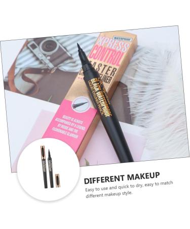 Mikinona 2pcs Woman Eyeliner Accessories Lining Cosmetic Waterproof Supplies Pens Sweat-proof Eye Eyeliners - Buy Online on GoSupps.com