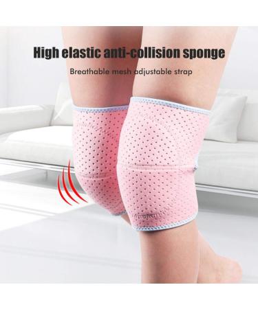 Buy Soft Breathable Knee Pads for Dancers | Ideal for Volleyball Football Dance Yoga & More - Red - Buy Online on GoSupps.com