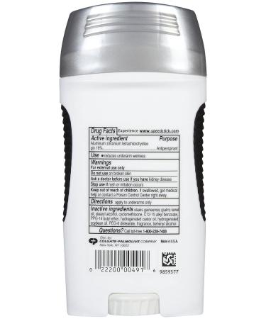 Speed Stick Power Antiperspirant & Deodorant Solid Unscented 3 oz - Pack of 1 - Buy Online on GoSupps.com