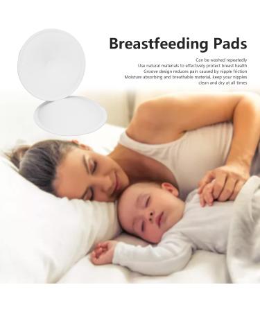 Washable Nursing Pads - 12 Pack Pure Cotton Leak-Proof & Highly Absorbent Breastfeeding Pads for Women | International Shipping Available - Buy Online on GoSupps.com