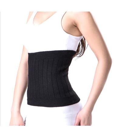 1 Piece Knitted Back Warmer, Elastic Thermal Waist Band, Soft Abdominal Heating Band, Warm Support for