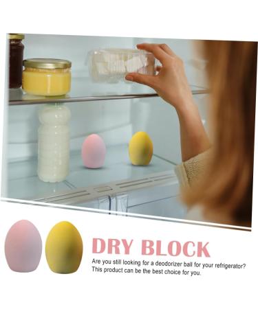 Beaupretty 2pcs Refrigerator Deodorizer Eggs - Absorb Odors & Freshen Your Fridge - Diatomite Air Fresheners for Home & Kitchen - Buy Online on GoSupps.com