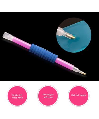 Rhinestone Painting Accessories Professional Nail Art Dotting Tool Practical with Rhinestone Dotting Pen for Nail Salon - Buy Online on GoSupps.com