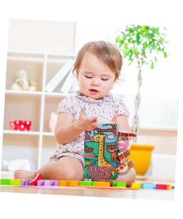 Vaguelly Tear-Resistant Fabric Book Set for Toddlers | Soft Touch & Feel Baby Books | Quiet Book Toys for Babies - Buy Online on GoSupps.com