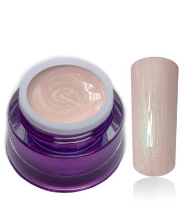 Premium Color Gel Pastel Pearl Linnea Beige Nude UV Gel Nail Gel Colorgel 1x5ml (1 pack)