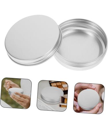 POPETPOP Box Sugar Tin Container Candle Tin Jar Jars Refillable Aluminum Cans Aluminium Cosmetic Jar Tin Cans with Screw Cap Aluminum Balm Tin Metal Aluminum Wallet Universal Candy Travel - Buy Online on GoSupps.com