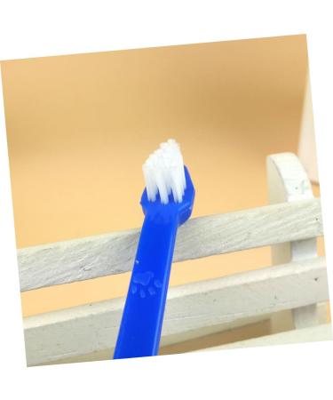 Housoutil 2pcs Toothbrushes Dog Toothbrush and Toothpaste Cat Dog Toothbrush Pet Supplies Golden Retriever - Buy Online on GoSupps.com