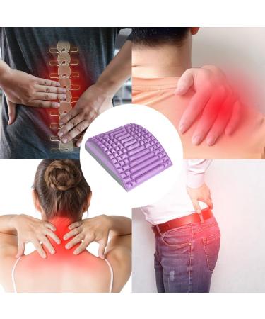 Align Neck & Back Extensor - 2 in 1 Back Trainer for Stretch & Relax | Premium Soft Waist Stretcher & Massage Device | International Shipping - Buy Online on GoSupps.com