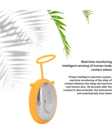 Mini Hand Held MicroCurrent Sleep Aid Device | Fast Insomnia Relief & Stress Reduction | USB Charging - Yellow - Buy Online on GoSupps.com