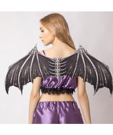 Cosplay Wings Angel Wings White Black Devil Skull Vampires Props Role Play Party Show Halloween Mardi Gras - Buy Online on GoSupps.com