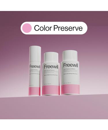 Freewill Color Preserve Shampoo - Gentle Moisturizing & Nourishing for Color-Treated Hair | 8.5 oz Color Protect Formula to Fight Fade & Enhance Vibrancy - Buy Online on GoSupps.com