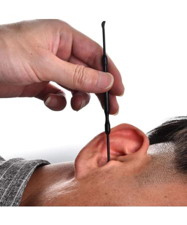 DEARMAMY 1Set Double Head Ear Scoop Cleaner Practical Ear Wax Removal Tools Ear Kit with Non Skid Handle for Safe and Cleaning - Buy Online on GoSupps.com