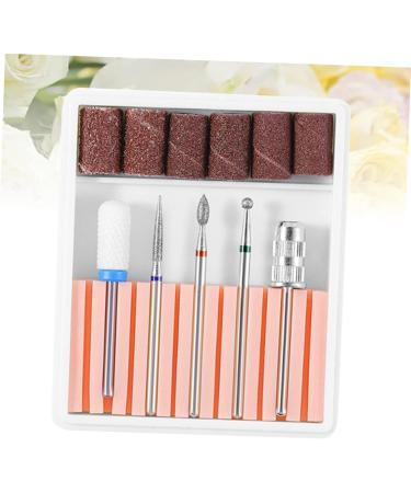 Beavorty 1 Set nail drill heads nail drill bits for acrylic ceramic nail bits Cuticle Drill Bit nail polish accessories nail polish tools Nail File Bits Drill Bits for Nails gel pedicure 6.5x5.5cm Pink - Buy Online on GoSupps.com