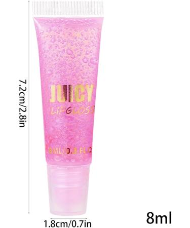  Generisch 8 Pcs Mother of Pearl Moisturizing Lip Gloss Lip Gloss Moisturizer Colored Pencil Instant Shine and Transparent Moisturizing Lip Care Products - Buy Online on GoSupps.com