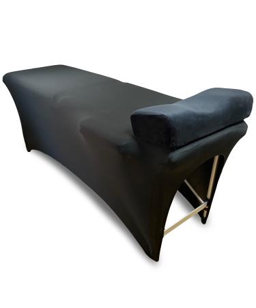 Spa Bed Cover for Lash Extension Bed Xolloz Lash Bed Cover - Excellent for a Lash Table or Massage Bed (Black) - Buy Online on GoSupps.com