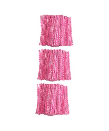 Milisten 3000 Pcs Ties for Cone Bags Packaging Ties Celophane Bags Ties for Food Bags Wall Lamination Candy Bags Ties Colored Cellophane Bags Gift Tie Ribbon Sealing Tape Bread Rosyx3pcs 9X0.4cmx3pcs