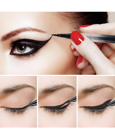 Buy Waterproof Black & Brown Liquid Eyeliner - Fast-Drying Precision Mini Eyeliner for Long-Lasting Look | International Shipping - Buy Online on GoSupps.com