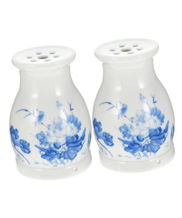 FRCOLOR 2 STK Moxibustion cup MOXIBUSTION-TOP MOXA-HEALTH WORLD TOOTE GUASHA-TOP Body care tool Double layer Mixibuser Moxibuscy Moxibusion-Box Ceramic