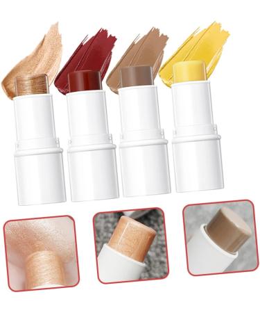 Healvian 1 Set Contour Stick Makeup Blush Facial Kit Wand Stick Neopentyl Di(ethylhexanoate) Ester - Buy Online on GoSupps.com