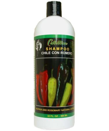 Cabellina Chile con Romero Shampoo  Cleans and Refresh  32 FL OZ  Bottle 32 Fl Oz (Pack of 1)