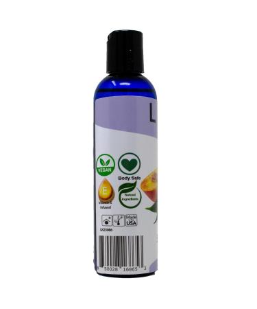LICK Peach Scented Body Oil - Hydrating Vitamin E Infused Moisturizer for All Skin Types | Antioxidant Protection & Soothing Aromatherapy | 4 Fl Oz - Buy Online on GoSupps.com
