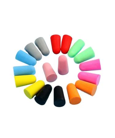 10Pairs Comfort Soft Foam Ear Plugs Tapered Travel Sleep Noise Reduction Prevention Earplugs Sound Insulation Ear Plug Protectio(Yellow)