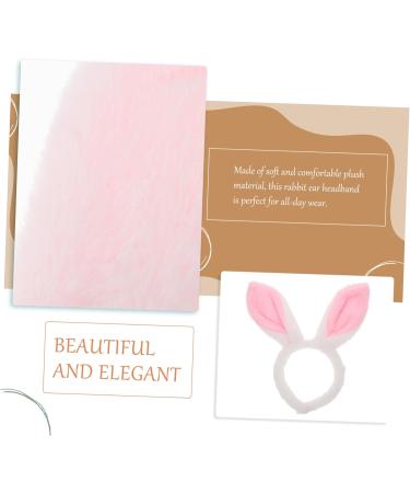 MERRYHAPY Rabbit Ears Headband Girl Hair Accessory Cartoon Plush Headband Rabbit Ears Costume Bunny Headband Hair Bands Rabbit Headbands for Women Bunny Ear Hair Decoration Headbands - Buy Online on GoSupps.com