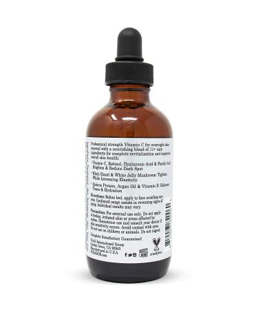 PURA D'OR 25% Vitamin C Serum (4oz) Set with Hyaluronic Acid, Retinol & Derma Roller - Skin Care Kit for Dark Spots, Acne, Wrinkles - Men & Women - Buy Online on GoSupps.com