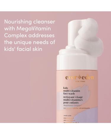 Evereden Multi-Vitamin Kids Face Wash & Multi-Vitamin Body Lotion: Melon Juice - Clean and Non-Toxic Products | Multi-Vitamin Skin Care for Kids - Buy Online on GoSupps.com