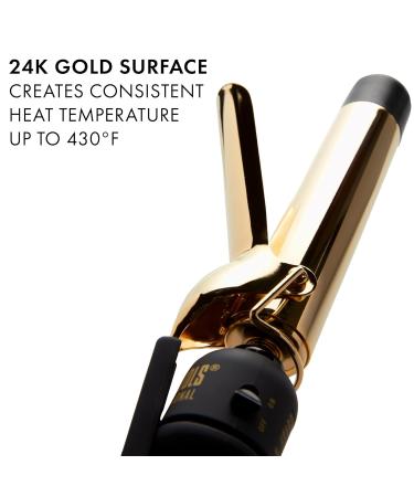 HOT TOOLS 2018 Pro Artist 24K Gold Curling Iron - 1-1/4 Inch for Long Lasting Defined Curls | International Shipping - Buy Online on GoSupps.com