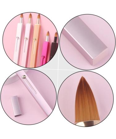 Ipetboom 1pc Lip Brush Flat Concealer Lip Liner Brushes for Makeup Foundation Makeup Brushes Travel Makeup Mini Reliable Makeup Tool Applicator Artificial Fiber Portable Pink - Buy Online on GoSupps.com