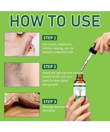  Zorvayne Cyperus Rotundus Oil Natural Hair Regrowth Inhibitor Oil Nourishing and Moisturizing Essential Oil Soothing Treatment for T - Buy Online on GoSupps.com