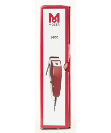 Moser 1400 Hair Clipper for Men - Professional Cable Clipper with Accessories & 5 Lockable Positions (0.7-3mm) | International Shipping Available - Buy Online on GoSupps.com