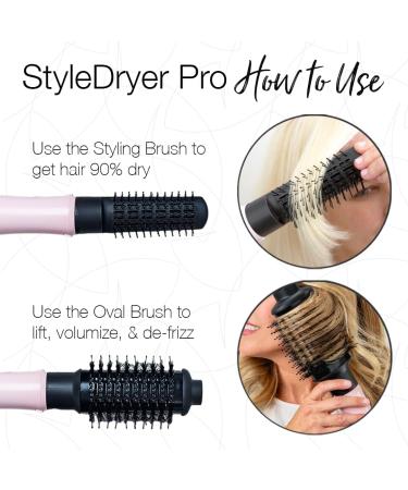 Calista Hair Dryer - 2-in-1 Ionic Styling Tool for All Hair Types | Custom Blowout & Botanical Short 1.0 - Buy Online on GoSupps.com