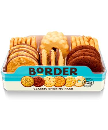  ICMinds Gifts Borders Biscuit | Biscuit Tin | Variety of 6 Buttered Flavours | Family Gift Set | (2 x 400g) | Family Treats - Buy Online on GoSupps.com