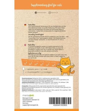 I Love My Cat Gastro Relax Powder | Nutritional Supplement for Diarrhea in Cats | 35g | Vet-Approved - Buy Online on GoSupps.com