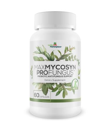 Max Mycosyn Pro Fungus - Probiotic Anti Fungus Support - Targeted Nail & Foot Fungus Probiotic Formula - Support Immune Function To Fight Off Fungus From The Inside Out