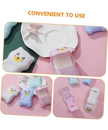 minkissy 12 Sets Travel Soap Flakes Hand Washing Soap Mini Pp Travel Accessories Disposable - Buy Online on GoSupps.com