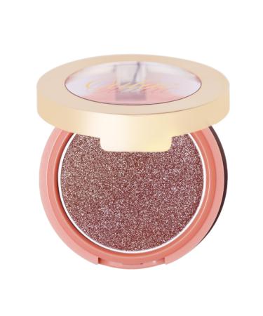Oulac Rouge Powder Powder Blush Gentle Schimmer & silky tender highly pigmented durable vegan animal test -free cosmetics eyes cosmetics 1 Pack 4.8 g love potion (F02)
