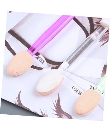 FOMIYES 30pcs Cosmetic Oval Dual Double-ended Eyeliner Sponge Brush Sided Eye Tipped Eyeshadow Tools Shadow - Buy Online on GoSupps.com