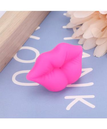 Buy Cute Lip Shaped Funny Baby Pacifier - Silicone Anti-Off Pink Pacifier for Infants - International Shipping Available - Buy Online on GoSupps.com