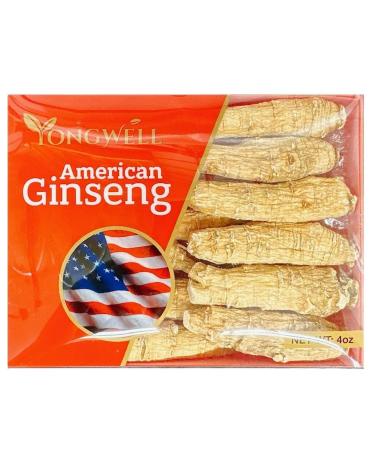 Hand Selected A Grade American Ginseng Root Large Short (4 Oz. Box)