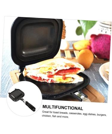 Zerodeko 2pcs Sandwich Skillet Electric Griddle Plate Grill Toaster Electric Sandwich Maker Electric Press Grill Cookware Waffle Maker Tortillas Maker Aluminum Alloy Pan Bread - Buy Online on GoSupps.com