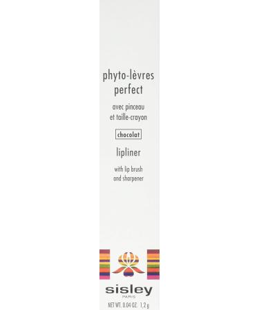 Sisley Phyto Levres Perfect Lipliner 06 Chocolat 0.04 oz with Lip Brush & Sharpener | Women's Beauty Essential - Buy Online on GoSupps.com