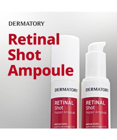 Dermatory Retinal Shot Firming & Repair Ampoule | Pore-Tightening & Moisturizing Serum for Rejuvenated Skin - Buy Internationally - Buy Online on GoSupps.com